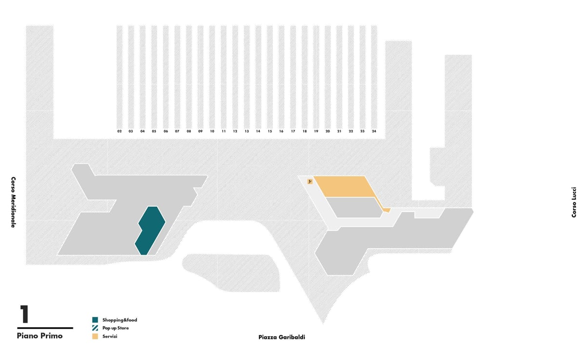 Mapa napoli centrale