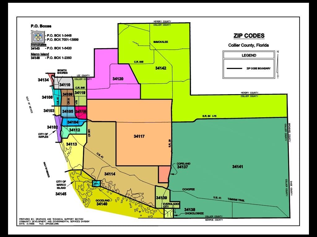 Mapa napoliko zip code