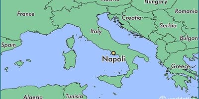 Mapa napoli (italia