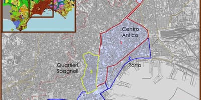 Mapa napoliko hirigune historikoan