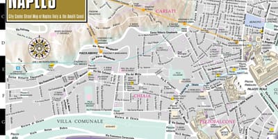 Kale-mapa napoliko (italia